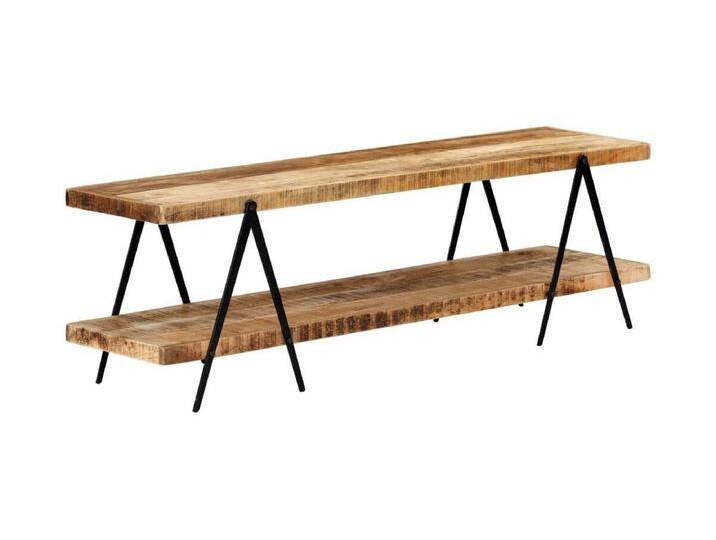 TV-Regal 160x40x50 cm Massivholz Mango von Kauf-Unique Marketplace