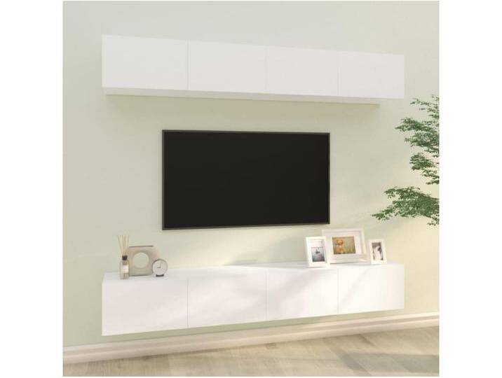 TV-Schränke,TV-Wandschränke 4 Stk. Weiß 100x30x30 cm -gkd941704 von Kauf-Unique Marketplace
