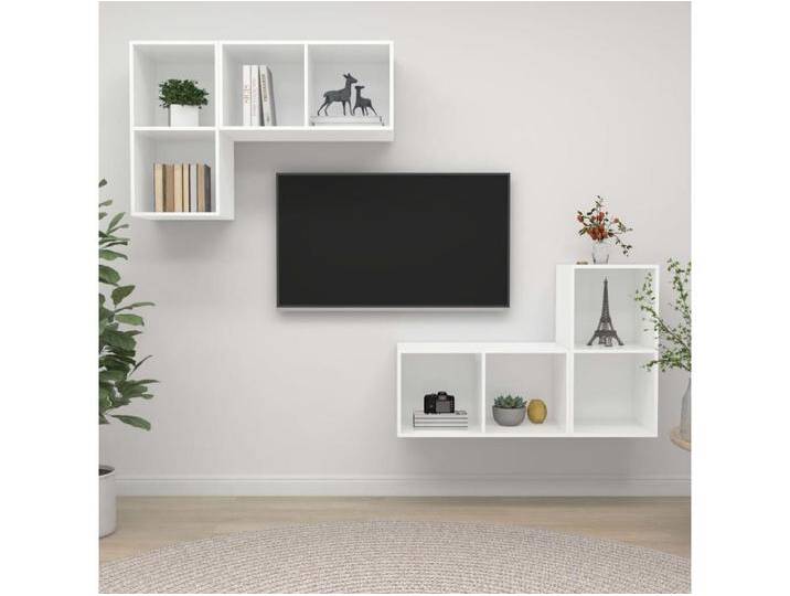 TV-Schränke,TV-Wandschränke 4 Stk. Weiß Holzwerkstoff -gkd371217 von Kauf-Unique Marketplace