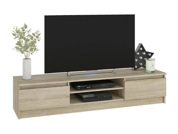 TV Schrank AKORD Fernsehkommode 240 cm TV-Lowboard + 2 hängende Schränke Sonoma-Eiche 4 Türen 8 Ebenen B240 x H140 x T40 cm TV Schrank AKORD Fernsehkommode 240 cm TV-Lowboard + 2 hängende Schränke Sonoma-Eiche 4 Türen 8 Ebenen B240 x H140 x T40 cm von Kauf-Unique Marketplace