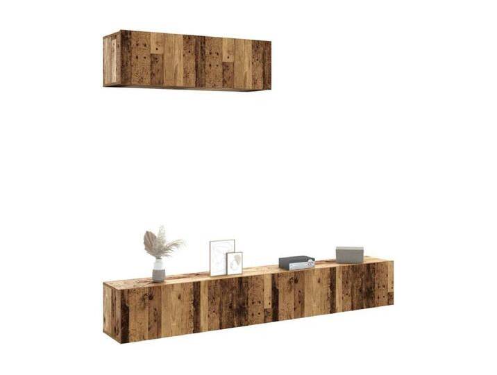 TV-Wandschränke 3 Stk. Altholz-Optik 100x30x30 cm Holzwerkstoff von Kauf-Unique Marketplace