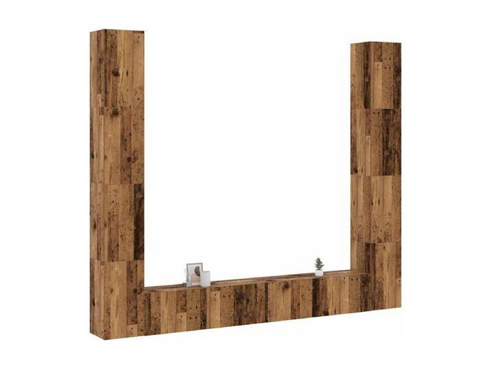 TV-Wandschränke 6 Stk. Altholz-Optik Holzwerkstoff von Kauf-Unique Marketplace