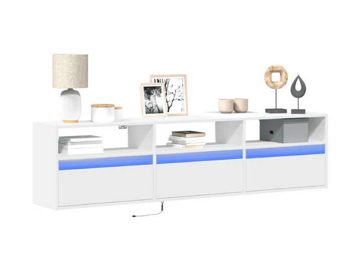 TV-Wandschrank mit LED Weiß 180x31x45 cm TV-Wandschrank mit LED Weiß 180x31x45 cm von Kauf-Unique Marketplace