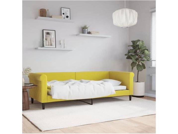 Tagesbett,Sofabett Gelb 80x200 cm Samt -gkd83287 von Kauf-Unique Marketplace
