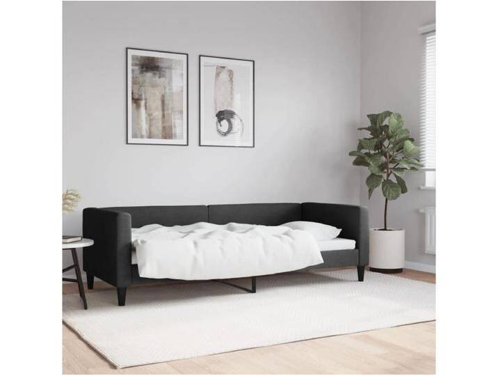 Tagesbett,Sofabett Schwarz 80x200 cm Stoff -gkd54030 von Kauf-Unique Marketplace