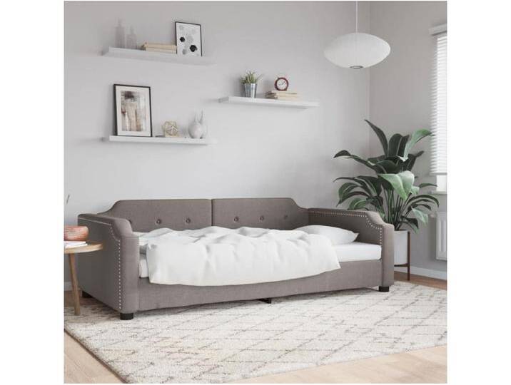 Tagesbett,Sofabett Taupe 80x200 cm Stoff -gkd13451 von Kauf-Unique Marketplace