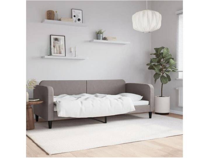 Tagesbett,Sofabett Taupe 80x200 cm Stoff -gkd38323 von Kauf-Unique Marketplace