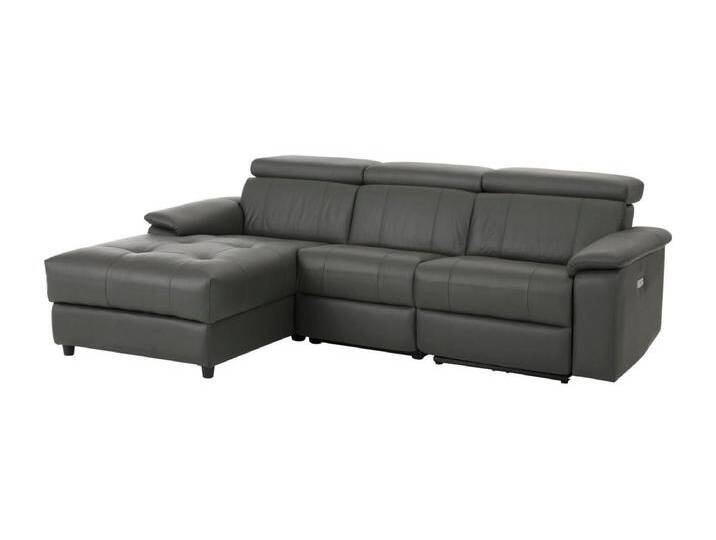 Tanaro Chaiselongue-Sofa, 3-Sitzer, rechts, elektrisch, Grau PU Tanaro Chaiselongue-Sofa, 3-Sitzer, rechts, elektrisch, Grau PU von Kauf-Unique Marketplace