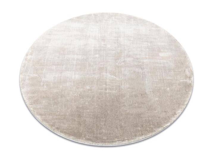 Teppich VISCO Kreis silber 3 Plüsch, IMITATION VON KANINCHENPELZ cercle 200 cm von Kauf-Unique Marketplace