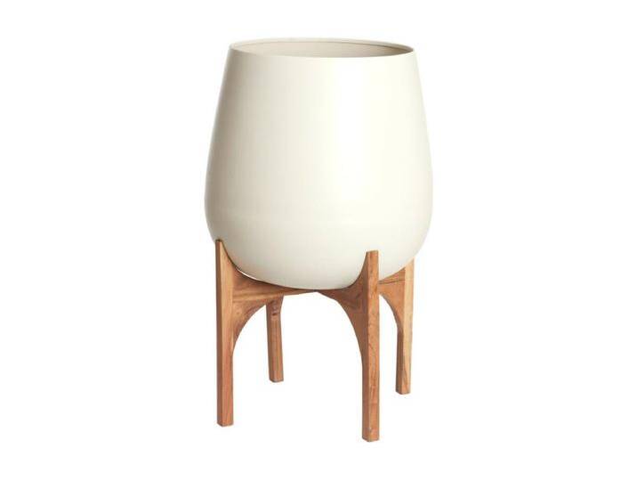 Topf KARUNA - Ø59x82cm - Weiß von Kauf-Unique Marketplace