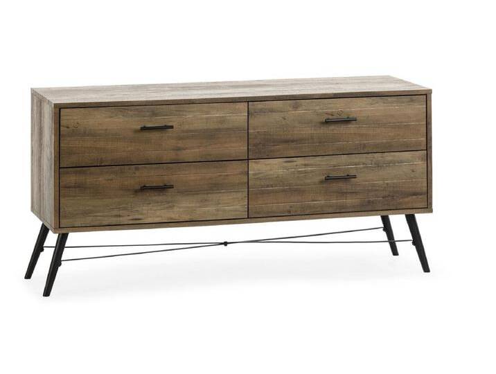 Tv Möbel Clavel 4 Schubladen Rustic von Kauf-Unique Marketplace