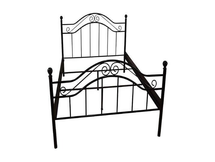 Vintage Bett in Schwarz Metall Vintage Bett in Schwarz Metall von Kauf-Unique Marketplace