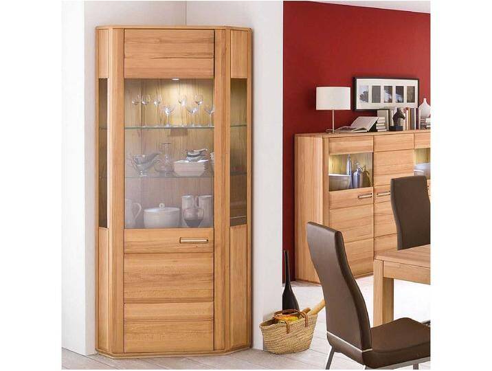 Vitrine 1-türig weiße Beleuchtung von Kauf-Unique Marketplace