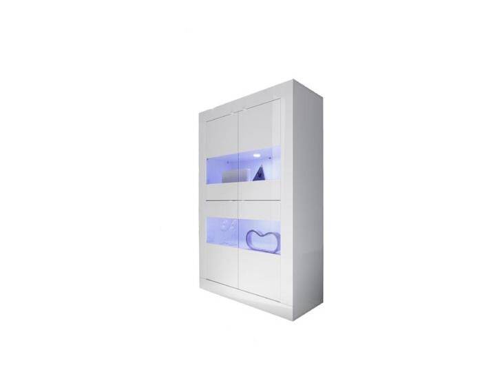 Vitrine JAZZ glänzend weiß Vitrine JAZZ glänzend weiß von Kauf-Unique Marketplace