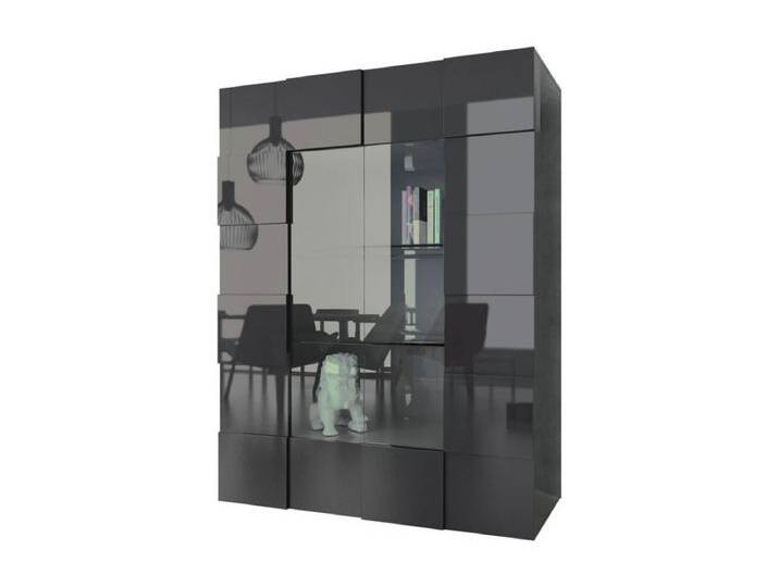 Vitrine LONDON glänzend dunkelgrau Vitrine LONDON glänzend dunkelgrau von Kauf-Unique Marketplace