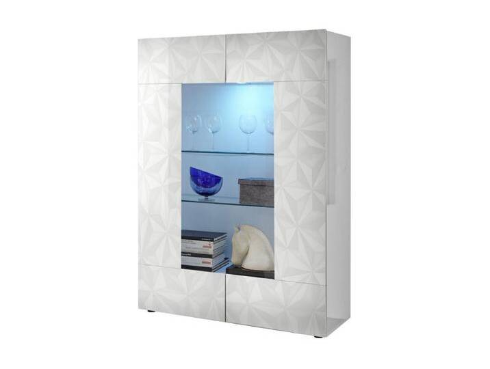 Vitrine MOSCA glänzend weiß Vitrine MOSCA glänzend weiß von Kauf-Unique Marketplace