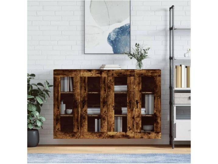 Wandschränke 2 Stk. Räuchereiche Holzwerkstoff Wandschränke 2 Stk. Räuchereiche Holzwerkstoff von Kauf-Unique Marketplace