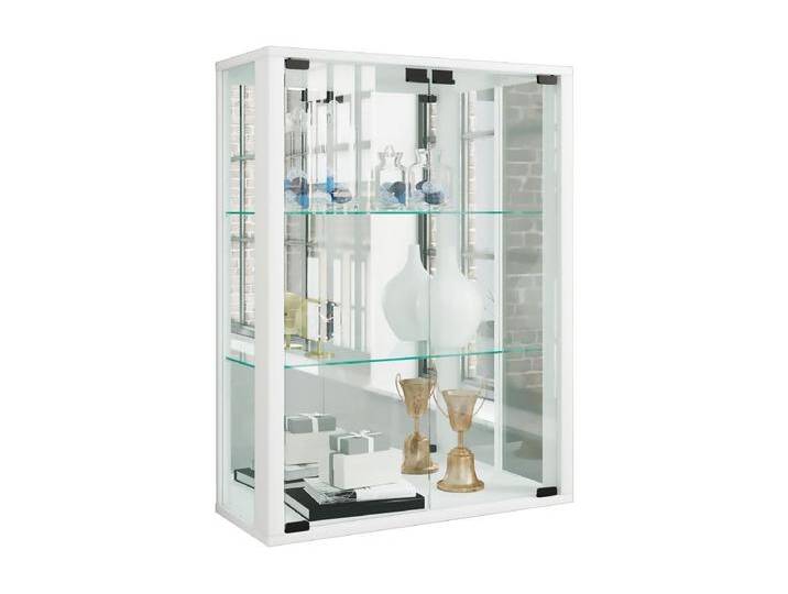 Wandvitrine Hängevitrine Glasvitrine Udina Spiegel von Kauf-Unique Marketplace