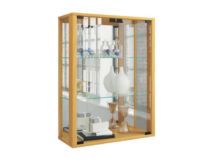 Wandvitrine Hängevitrine Glasvitrine Udina Spiegel von Kauf-Unique Marketplace