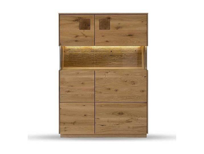Wohnzimmer Highboard massiv in Wildeichefarben Glast�ren Wohnzimmer Highboard massiv in Wildeichefarben Glast�ren von Kauf-Unique Marketplace