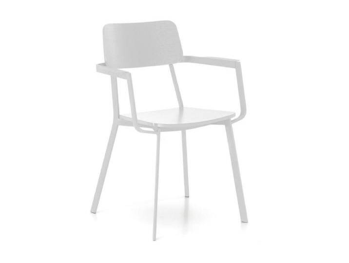 Woody Couchtisch - Weißer Holzstuhl 4-tlg von Kauf-Unique Marketplace