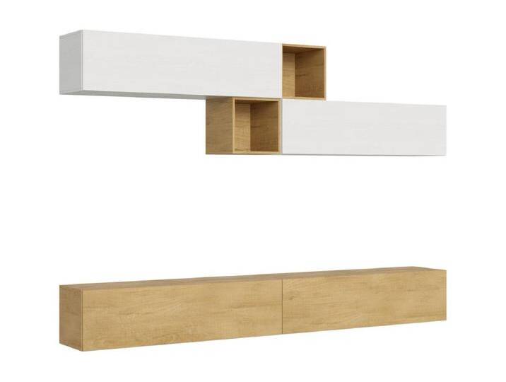 Zusammensetzung der Wohnzimmerwand H110 L.308 P.39.2 von Kauf-Unique Marketplace