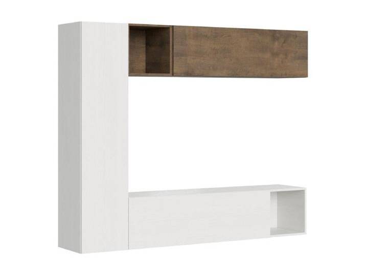 Zusammensetzung der Wohnzimmerwand H114 L.214 H.173,6 P.39,2 von Kauf-Unique Marketplace