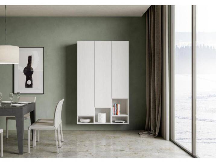 Zusammensetzung der Wohnzimmerwand H20 L.120 H 194 T.39,2 von Kauf-Unique Marketplace