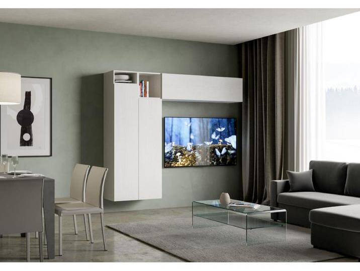 Zusammensetzung der Wohnzimmerwand H21 L.234 H.194 T.39,2 von Kauf-Unique Marketplace
