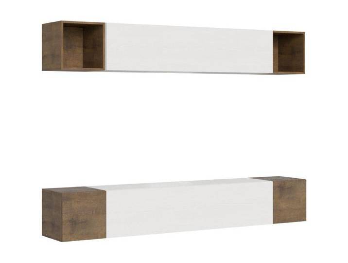 Zusammensetzung der Wohnzimmerwand H38 L.254 T.39,2 von Kauf-Unique Marketplace