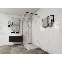 Aufsatz- oder Einbauduschtasse - Kunstharz - Weiß - 120 x 80 cm - LYROSA von Shower & Design