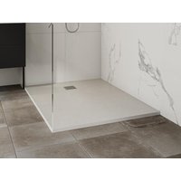 Aufsatz- oder Einbauduschtasse - Kunstharz - Weiß - 120 x 90 cm - MIRNOSA von Shower & Design