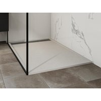 Aufsatz- oder Einbauduschtasse - Kunstharz - mit Abfluss - Weiß - 140 x 90 cm - LYROSA von Shower & Design