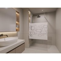 Duschtrennwand Seitenwand italienische Dusche - 120 x 190 cm - PAULINA II von Shower & Design