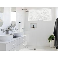 Duschtrennwand Seitenwand italienische Dusche - 90 x 215 cm - AIRLIE von Shower & Design