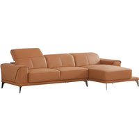 Ecksofa - Büffelleder - Ecke Rechts - Kamel - ANDOR von Kauf-unique