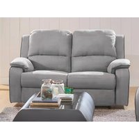 Relaxsofa 2-Sitzer - Microfaser - Grau - HERNANI von Vente-unique