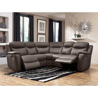 Relaxsofa Leder Ecksofa - Braun  - EVASION von Kauf-unique