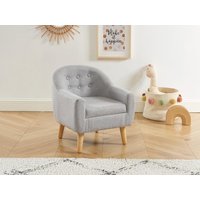 Schaukelsessel Kindersessel - Stoff - Grau - CASORLA von Vente-unique