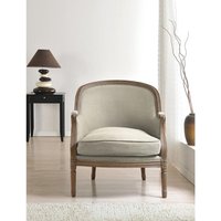 Sessel Barock - Stoff - Beige - ALIENOR von Kauf-unique