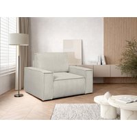 Sessel - Cord - Beige - AMELIA von Kauf-unique