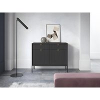 Sideboard mit 2 Türen & 2 Schubladen - Schwarz - LIOUBA von Pascal MORABITO Sideboard mit 2 Türen & 2 Schubladen - Schwarz - LIOUBA von Pascal MORABITO von PASCAL MORABITO