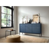 Sideboard mit 3 Türen & 3 Schubladen - Blau - BOGDAN von Kauf-unique