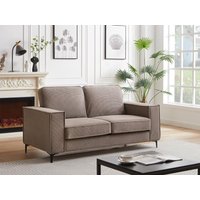 Sofa 2-Sitzer - Cord - Grau - OLMEDA von Kauf-unique