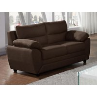Sofa 2-Sitzer - Stoff - Braun - MANOA von Vente-unique