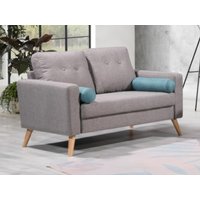 Sofa 2-Sitzer - Stoff - Grau - TATUM von Vente-unique