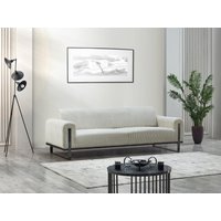 Sofa 3-Sitzer - Cord - Beige - ADRANI von Kauf-unique