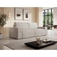 Sofa 3-Sitzer - Cord - Beige - AMELIA von Kauf-unique