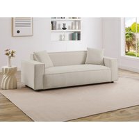 Sofa 3-Sitzer - Cord - Beige - BORORE von Kauf-unique