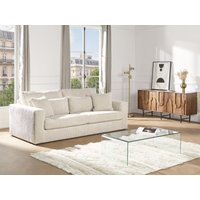 Sofa 3-Sitzer - Cord - Beige - MONDOVI von Kauf-unique